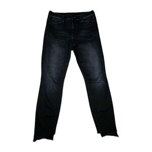 Mother‎ Jeans Womens Size 29 The Stunner Zip Two Step Fray Last Call Dark Wash